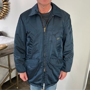 Vintage 80s GOLDEN FLEECE Heavy Coat Jacket with McDonald’s Logo Size M (42)
